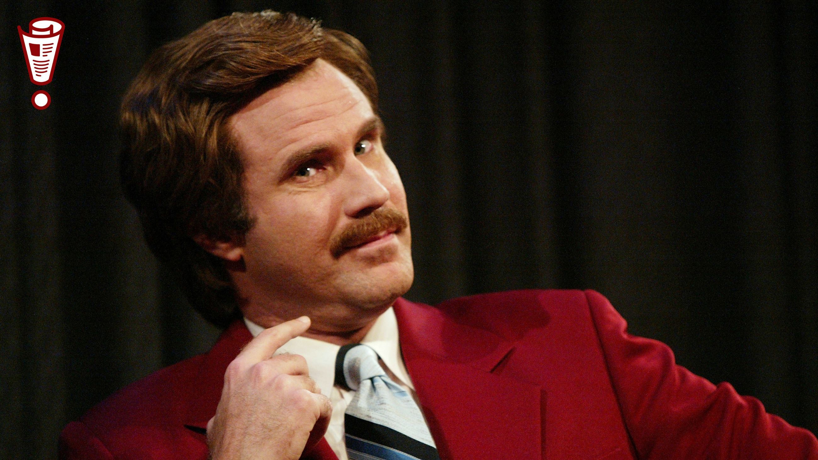 Actor Will Ferrell aka Ron Burgundy participates in Q&A after a special screening of the film "Anchorman: The Legend of Ron Burgundy" at the Museum of Television and Radio July 7, 2004 in New York City. (Photo by Evan Agostini/Getty Images)